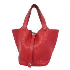 エルメス(Hermes) エルメス ハンドバッグ ピコタンロックPM トリヨンクレマンス ルージュヴィフ  A刻印レディース