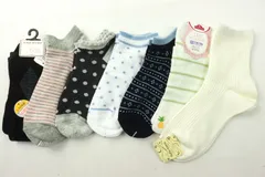 チュチュアンナ/トップバリュ他 靴下 ソックス 未使用 6点セット まとめて 大量 ブランド レディース