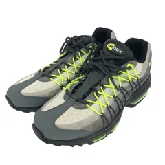 良好 NIKE ナイキ エアマックス95 スニーカー 845033-007 ブラック/グレー/イエロー   レディース　240001117303