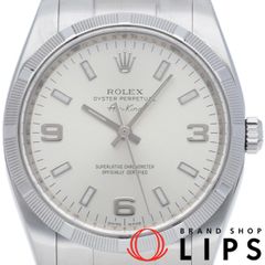 ロレックス エアキング 保証書(2014.03) 114210(M) 箱 保証書 SS メンズ時計 シルバー 仕上げ済 美品 【中古】