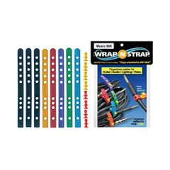 Wrap-N-Strap (ラップン ストラップ) ラバーケーブルタイ 6インチ 8本セット Wrap-N-Strap 906M