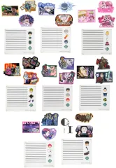 【中古】シール・ステッカー 全8種セット クリアステッカー＆フレークシール(4枚組) 「一番くじ HUNTER×HUNTER GREED ISLAND」 K賞