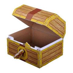 hacomo 工作の素 宝箱 玩具 おもちゃ 組立式 工作 ダンボール クラフト 小学生 春休み GW 夏休み 冬休み 宿題 工作キット