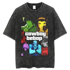 カウボーイビバップ SUNRISE サンライズ Tシャツ ブラック　Lサイズ カウボーイビバップ] 『カウボーイビバップ』のトレーナー、T