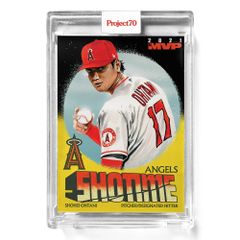 大谷翔平 Topps Project 70 Shohei Ohtani MVP - メルカリ