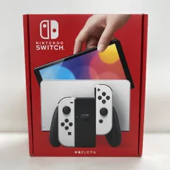 02w17774 Nintendo Switch ニンテンドースイッチ 有機ELモデル ホワイト 本体セット ゲームハード ※未使用品【中古品】