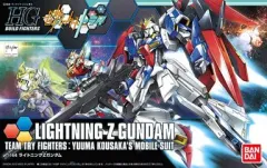 【中古】プラモデル 1/144 HGBF ライトニングZガンダム 「ガンダムビルドファイターズトライ」のサムネイル