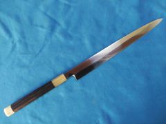 本焼、水本焼き 先丸刀型刺し身包丁 尺2寸 - メルカリ