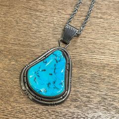 Sunwest Silver インディアンジュエリー ターコイズ ペンダント - メルカリ