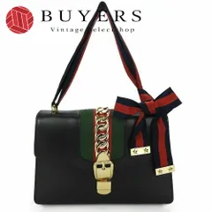 【美品】オールドグッチ　ショルダーバッグ　チェーン　ターンロック　レザー　黒 美品】GUCCI グッチ オールドグッチ ショルダーバッグ ターン