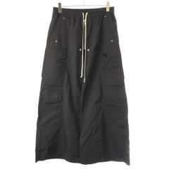 RICK OWENS ブラック カーゴベラRU01ES396-TE サイズ46 - メルカリ
