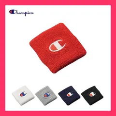 【Champion】リストバンド ファッション トレーニング スポーツ メンズ  フリー ホワイト 