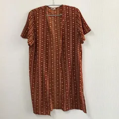 COLZA コルザ ロングサマーカーディガン 薄手 春夏用  オレンジのサムネイル