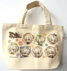 【中古】バッグ(キャラクター) [単品] 集合(ちびキャラ) 特製お忍びミニトートバッグ 「PSPソフト 忍び、恋うつつ 限定版 アニメイト限定セット」 同梱特典