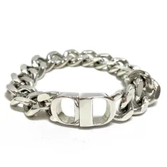 【ABランク】　DIOR ディオール　CD アイコン　ブレスレット　真鍮　現状品　　(管理No.53767)