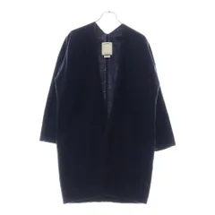 VISVIM (ヴィスヴィム) SANJURO COAT 0115205013016 サンジュウロウコート ボタンレスカーディガン ネイビーのサムネイル