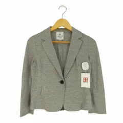 ランバンオンブルー LANVIN en Bleu バックフリル 1B テーラードジャケット レディース  38のサムネイル