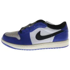 NIKE (ナイキ) AIR JORDAN 1 RETRO LOW OG CZ0790-140 エアジョーダン 1 レトロ ゲームロイヤル ローカットスニーカー ブルー US8.5/26.5cm