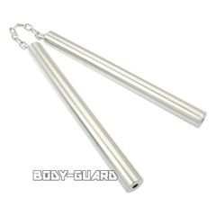 ストレートヌンチャク　シルバー　タイプ2