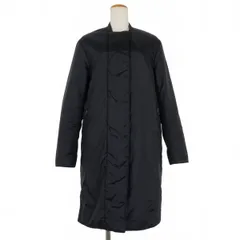 3.1 フィリップリム 3.1 phillip lim 中綿ナイロン ノーカラーコート XS ダークネイビー 紺 F112-8422LPTのサムネイル