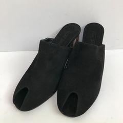 JANESMITH　ジェーンスミス　サボヒールパンプス　38　24.5?p～25?p　訳あり　タ