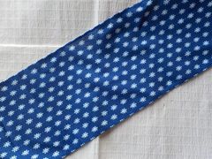 ふんどし☆プロバンスブルーに小花模様六尺褌２０ｃｍ×２８０ｃｍ「褌工房さっぽろ」