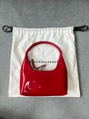 【新品・未使用】 MARGESHERWOOD ホーボーバッグ ミニ 赤 新品・未使用】 MARGESHERWOOD ホーボーバッグ ミニ 赤 - メルカリ