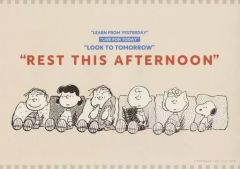 [중고] 포스터 A3 포스터 컬렉션 집합 [이치 반 쿠지 PEANUTS ~Happy and Relaxing~] F상