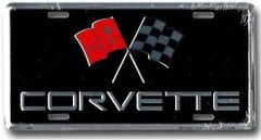 GM シボレー コルベット ナンバープレート Corvette サインプレート