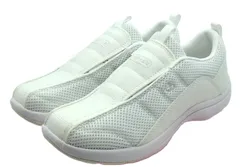 ムーンスター おもいやり 506 ナースシューズ スリッポン 通気性 撥水加工 抗菌防臭 ホワイト