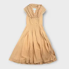 Rue Dorme ワンピース ドレス 9 Mサイズ オレンジ トップス レディース