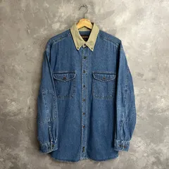 00s前後 WOOLRICH デニムシャツジャケット サイズL
