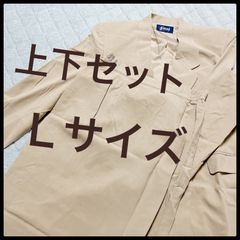Jasmi Silk  シルク100% スカートスーツ　セットアップ　ベージュ　Ｌサイズ