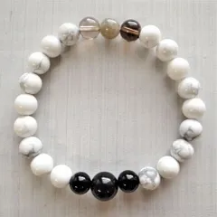 ブレスレット 天然石 パワーストーン アクセサリー おしゃれ ラブラドライト スモーキークォーツ ハウライト オニキス 仕事運 癒し お守り