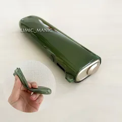 アイコス イルマワン / イルマiワン専用 IQOS ILUMA ONE TPU製 ソフト やわらか カバー ケース 着せ替え 衝撃保護 クリア グリーン 緑 半透明