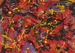 ジャクソン・ポロック　A3(297㎜×420㎜）アートポスター 日本製 絵画 インテリア 壁紙15