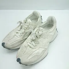 ◇ ⊂ NEW BALANCE ニューバランス スニーカー サイズ24.5 オフホワイト系 レディース E  【1501230047012】