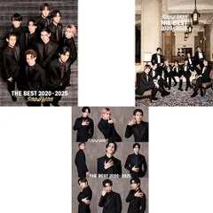 【3形態Blu-ray付セット/新品】 THE BEST 2020 - 2025 (初回盤A+初回盤B+通常盤) CD Snow Man ベストアルバム スノーマン 佐賀/