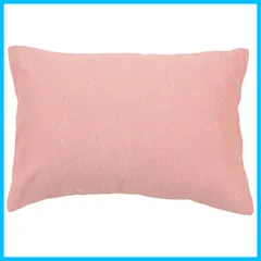 【人気商品】メリーナイト 枕カバー 霜降り調 ピンク 約43×63cm ファスナー式 まくらが入れやすい 洗える 速乾 シワになりにくい FF16121-16