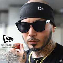 ニューエラ ヘアバンド メンズ レディース 春夏秋冬用 黒/白 ロゴ ヘアーバンド ヘッドバンド 洗顔 スポーツ 汗止め まとめ髪 ヘアアクセサリー おしゃれ かっこいい 刺繍 ゴルフ b系 ヒップホップ ブランド メール便 13517797-13517798