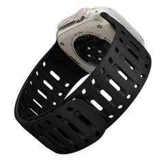 【人気商品】スポーツバンド 防汗 49mm/46mm/45mm/44mm 交換ベルト Series Ultra/Ultra2/10/9/8/7/6/SE/5対応 マグネット 通気性 軽量 シリコン 柔らかい 耐久性 バンド 手首馴染み 簡単装着 アップルウォッ