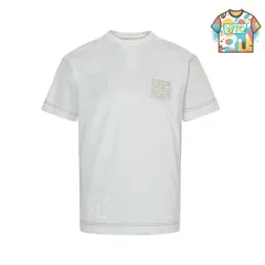 【今日WTO】GIVENCHY 25ss 胸元 4G 明線刺繍 ショートスリーブ-CS41