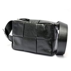 未使用】ボッテガ ボディバッグ BOTTEGA VENETA 黒 マキシマム - メルカリ