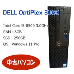 DELL Optiplex 3060/Intel Core i5-8500 3.00GHz/メモリ8GB/デスクトップ/Windows11
