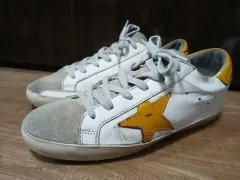 未使用 ゴールデングース スーパースター スニーカー ゼブラ ユーズド加工 37 未使用 ゴールデングース スーパースター スニーカー ゼブラ