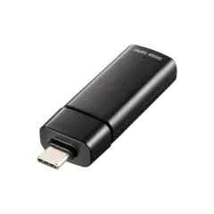【新品・5営業日で発送】USB 5Gbps Type-C カードリーダー(ADR-5TCMSD1BK)のサムネイル