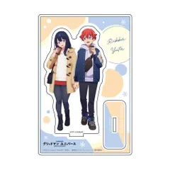 描き下ろし額装高精細アート（響裕太＆宝多六花／桜デート）　グリッドマンユニバース グリッドマン ユニバース]描き下ろし額装高精細アート（響裕太