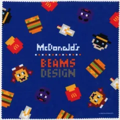 【中古】タオル・手ぬぐい [単品] ネイビー クリーナークロス 「マクドナルド 福袋2025」