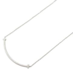 TIFFANY＆CO ティファニー Tスマイル スモール ネックレス ダイヤ ネックレス