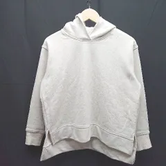 ◇ le.coeur blanc ルクールブラン フード付き スリット入り 長袖 パーカー サイズM ベージュ レディース E  【1303290016515】のサムネイル